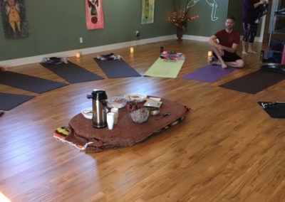 Yoga and cacao